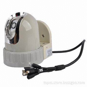 H.264 3G Wireless Pan/Tilt IP Camera, Supports Dual Stream and Two Way Audio
